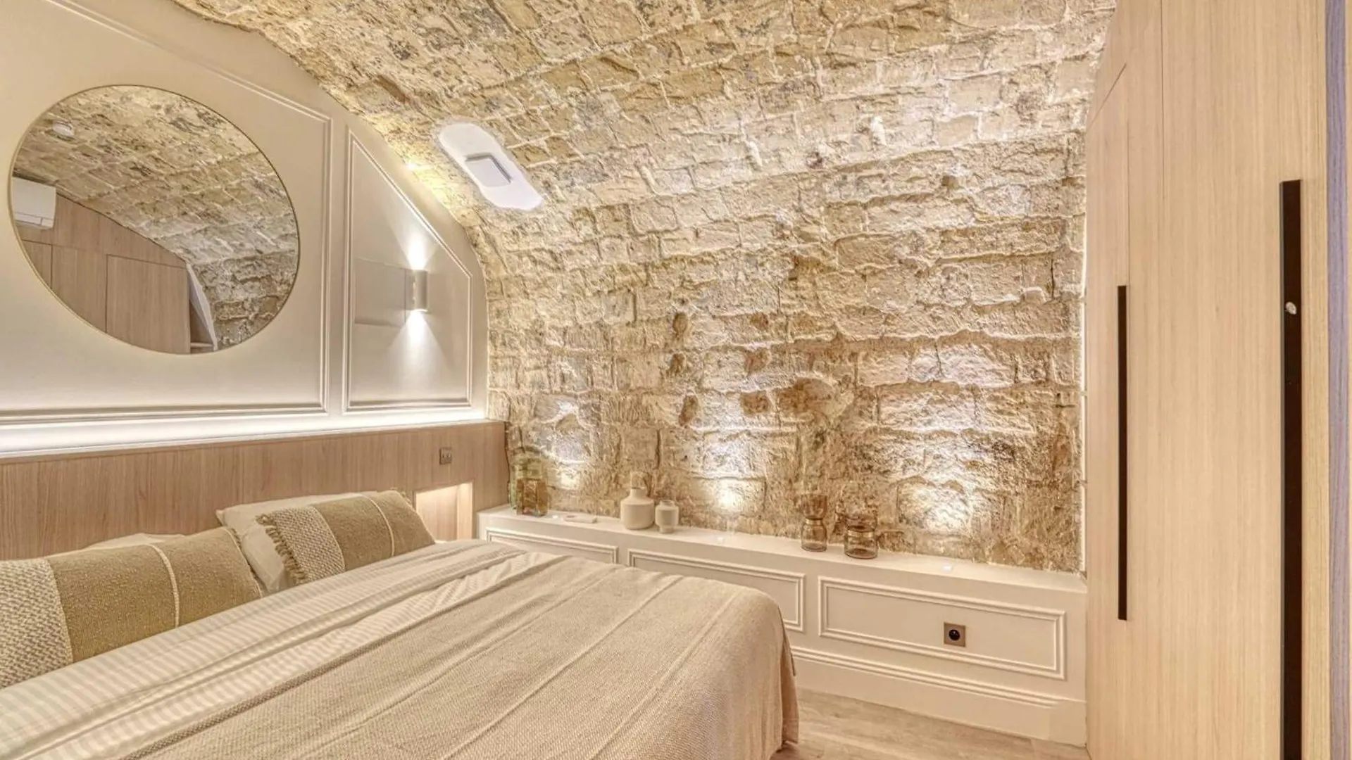 公寓 Central Historic Loft By Architect, Near Louvre 巴黎