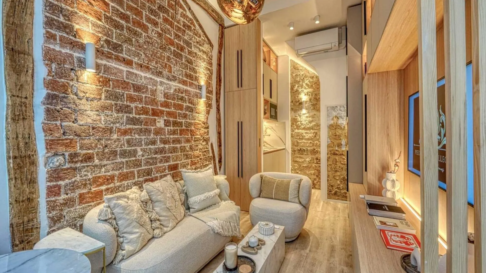 公寓 Central Historic Loft By Architect, Near Louvre 巴黎 法国